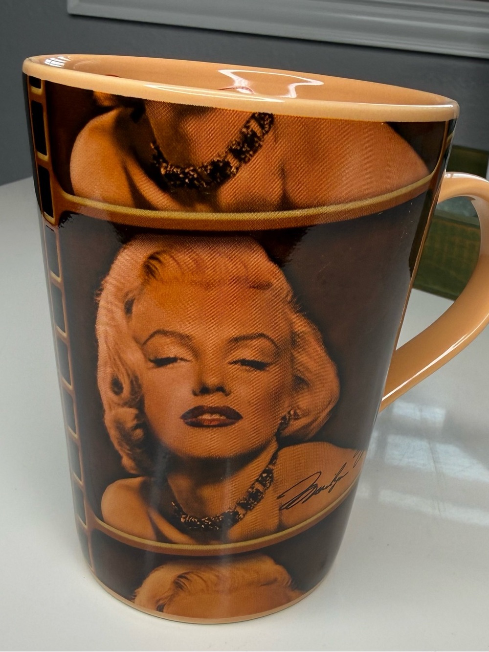 Marilyn Monroe Film Strip Mug - Vintage Old Hollywood Style
